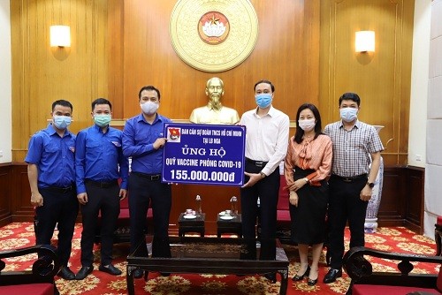 Vietnamese youth in Russia support Vietnam’s COVID-19 vaccine fund